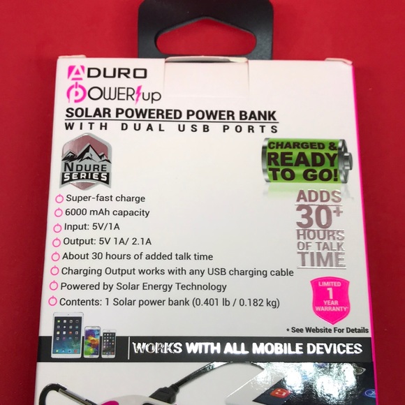DURO SOLAR POWERup power bank - Picture 6 of 6